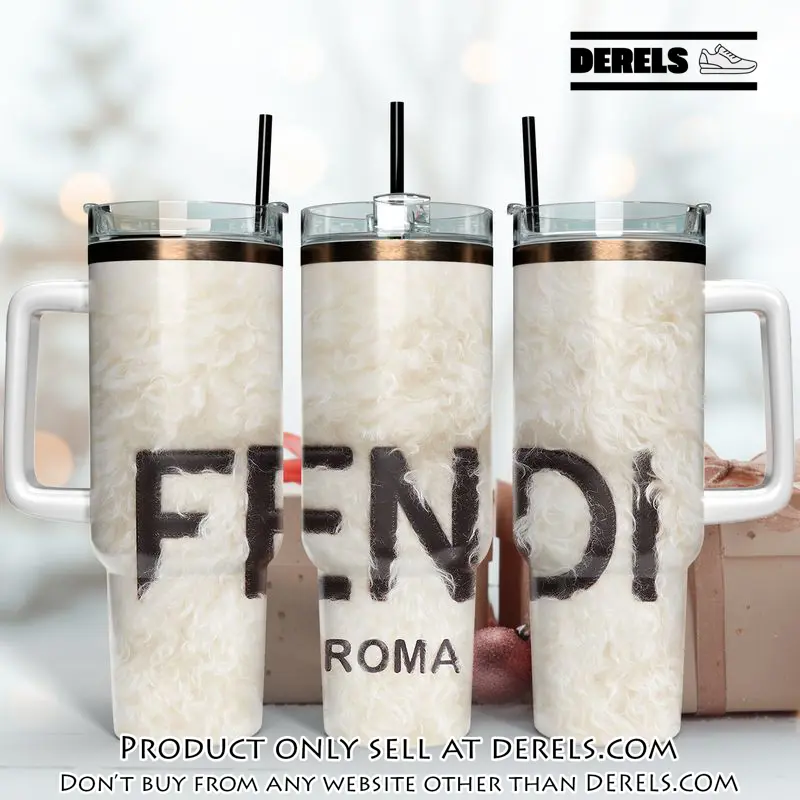 Fendi 40oz fashion logo fendi stanley tumbler ktb1121 dr3121682